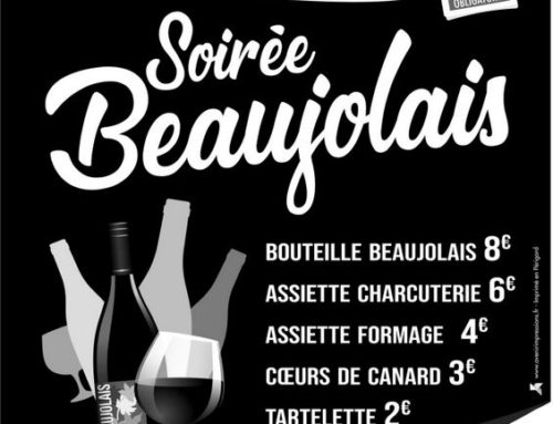 Soirée Beaujolais organisée par La Colynoises